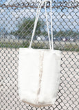Lotfi Fila Fringe Tote - shoparo