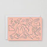 Wrap - 'Twins' Art Card - shoparo