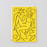 Wrap - 'Palm Tango' Art Card - shoparo