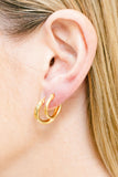 Small Chubby Hoop Earrings
