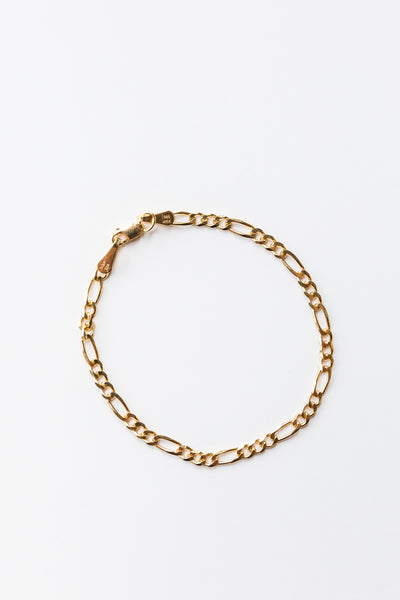 Figaro Chain Bracelet - shoparo