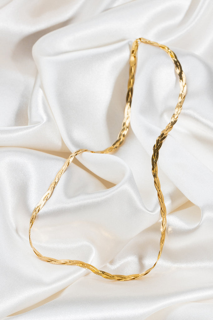 Braided Chain Necklace - shoparo