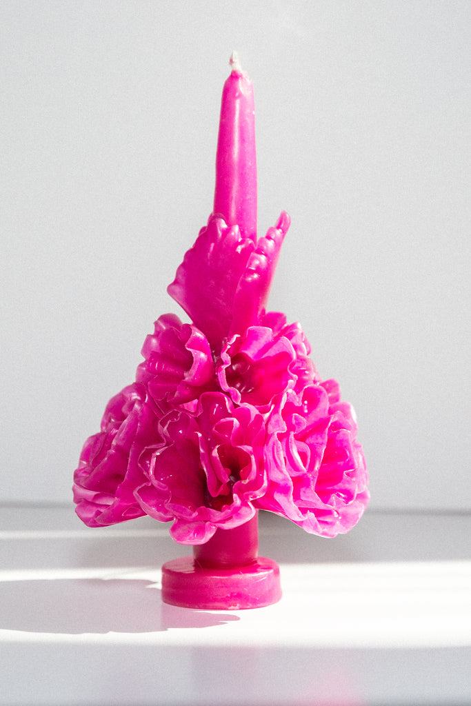 Medium Floral Bouquet Candles - shoparo