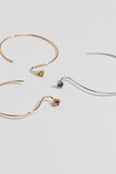 Threader Hoop Earrings - Medium - shoparo