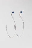 Threader Hoop Earrings - Medium - shoparo