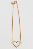 Crystal Heart Necklace - shoparo
