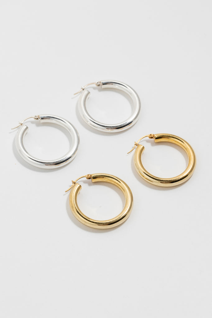 Medium Hoop Earrings