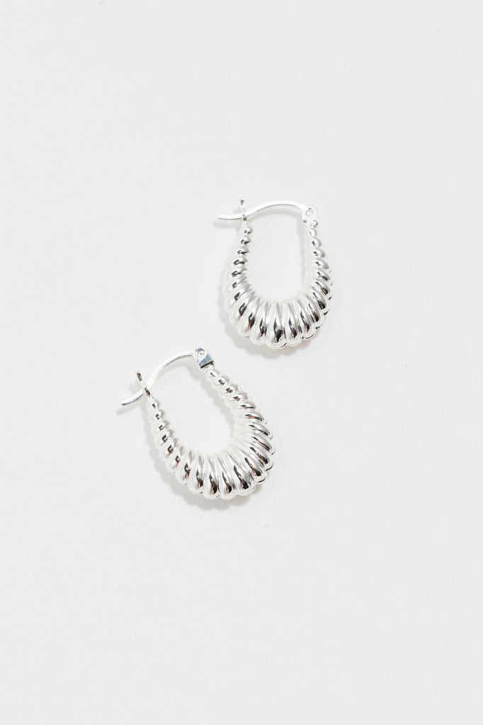 Ripple Puffy Hoops