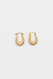Ripple Puffy Hoops
