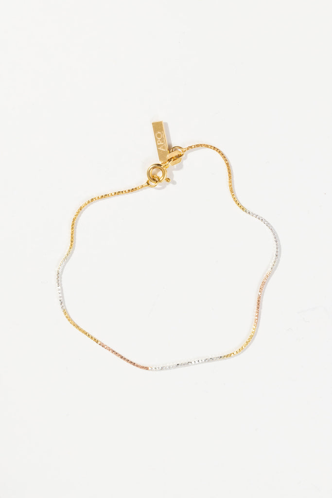 Tricolor Rat Tail Bracelet