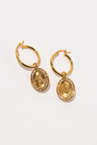 Jackpot Mary Earrings - Gold
