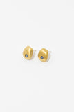 Bune Earrings in Brass