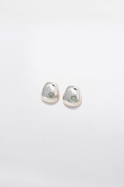 Bune Earrings in Silver