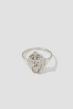 Mujeres Mini Signet Ring - shoparo