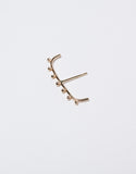 Granule Staple Earring - shoparo