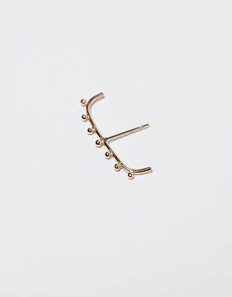 Granule Staple Earring - shoparo