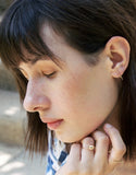 Granule Staple Earring - shoparo