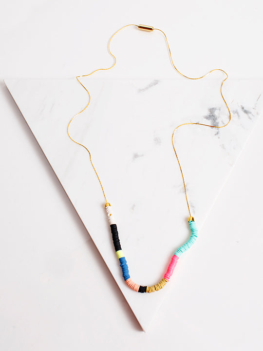 Julie Thevenot Simple Isiand Necklace - shoparo
