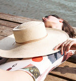 Brookes Boswell Reinette Straw Hat - shoparo