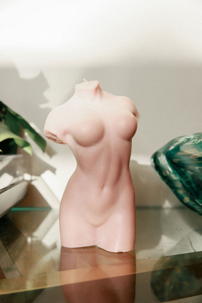 Hannah Candle - Pink - shoparo