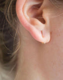 Kristen Elspeth Crescent Bow Ear Hook - shoparo
