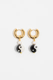 Yin to my Yang Chunky Hoops