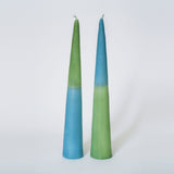 Kiwi Candle - Blue & Green - shoparo