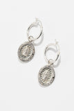 Jackpot Mary Earrings - Sterling Silver - shoparo