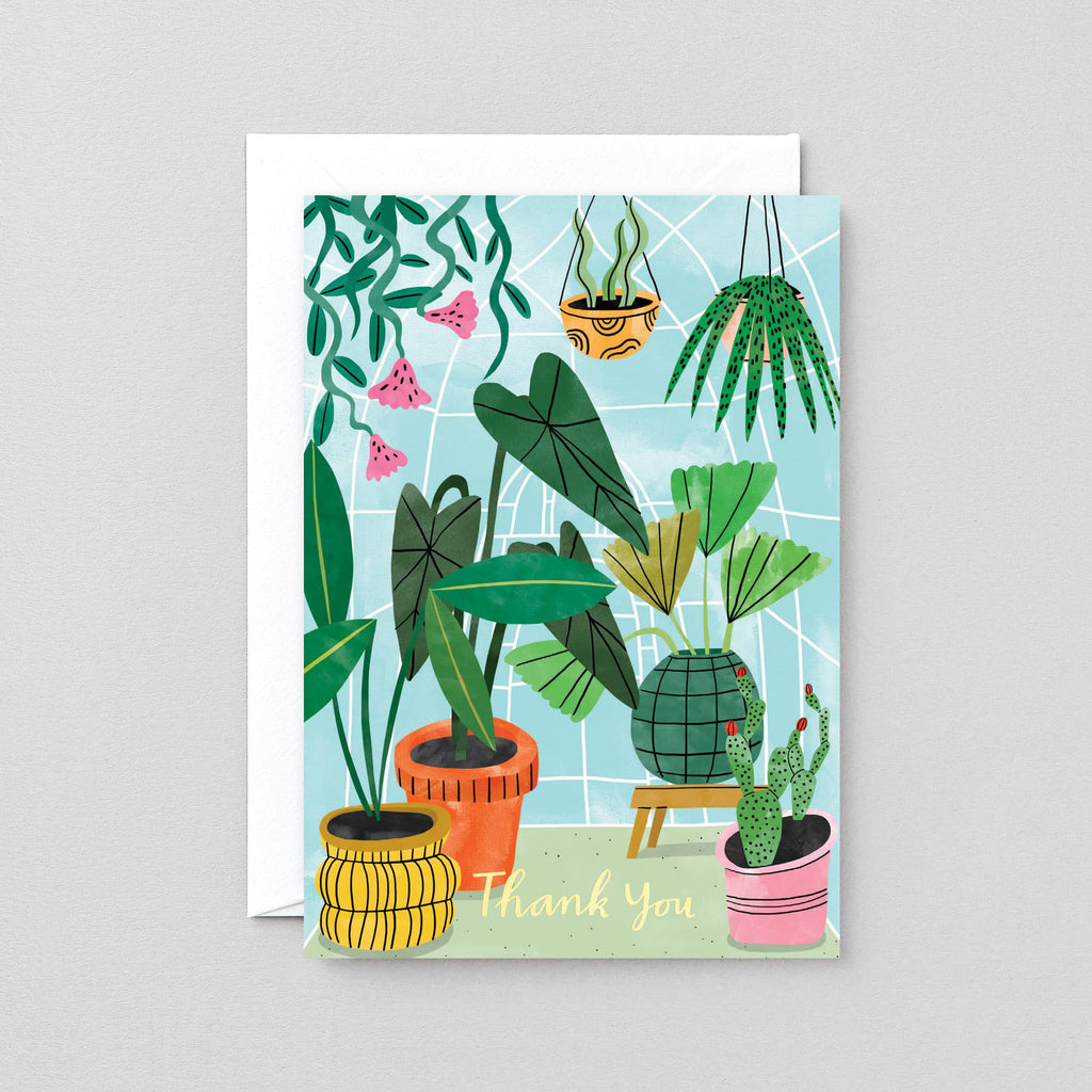 Wrap - 'Thank You Plants' Greetings Card - shoparo