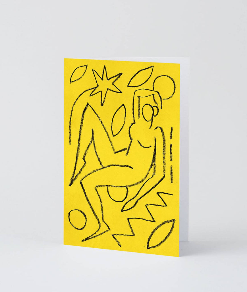 Wrap - 'Palm Tango' Art Card - shoparo
