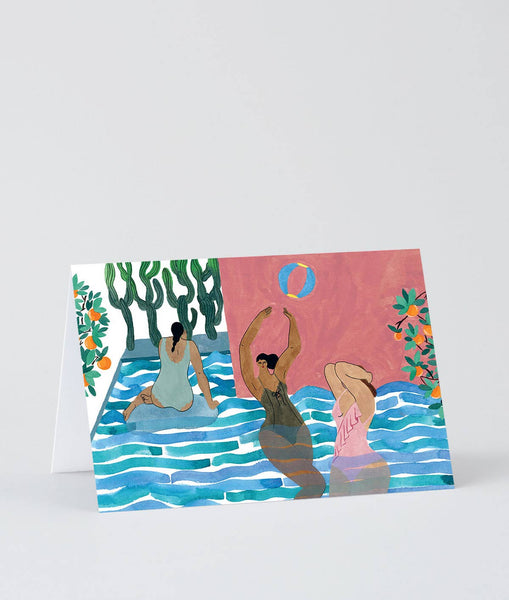 Wrap - 'Pool Ball' Art Card - shoparo