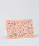 Wrap - 'Twins' Art Card - shoparo