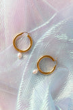 Pearl Charms for Hoop Earrings - shoparo