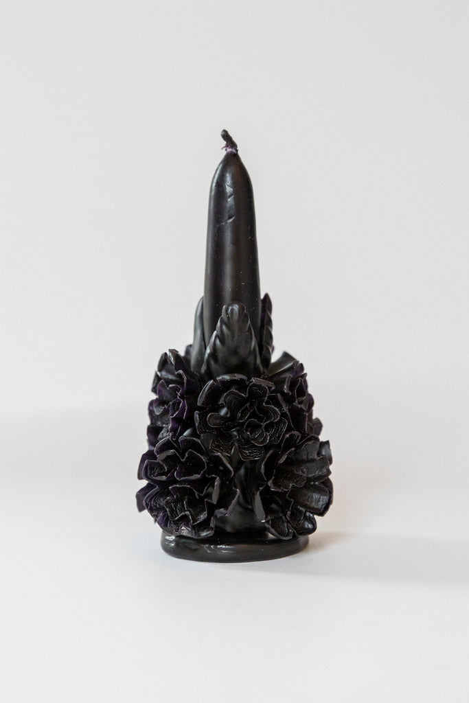 Baby Bouquet Candle in Black - shoparo