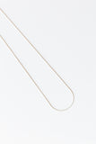 Rat Tail Chain Necklace - 16" - shoparo
