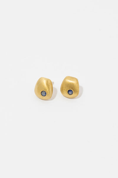 Bune Earrings in Brass
