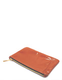 Cab Collection Ryder Mini Wallet Clutch in Honey Patent - shoparo