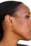 Hoop Threader Earrings - Small - shoparo