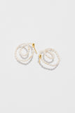 Rosa Swirl Hoops