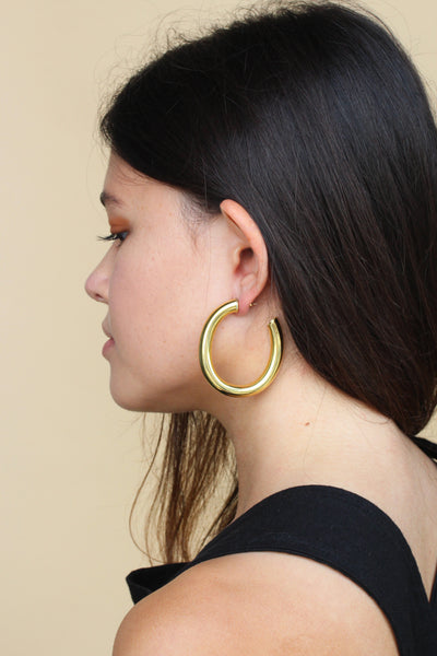 Laura Lombardi Curve Earrings - shoparo