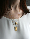 Laura Lombardi Square Necklace - shoparo