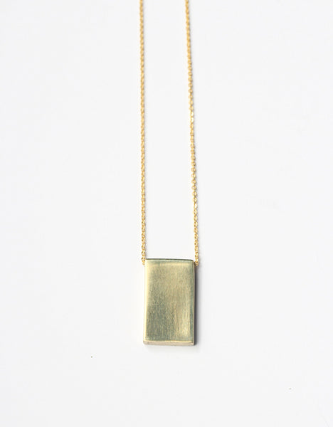 Laura Lombardi Square Necklace - shoparo