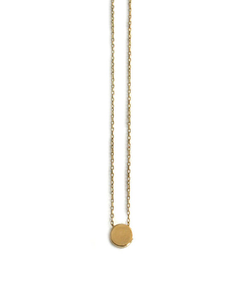 Laura Lombardi Small Circle Necklace - shoparo