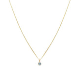 Element Necklace in Aquamarine - shoparo