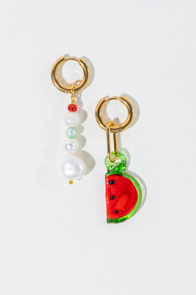 Cocomero Pearl Earrings - shoparo