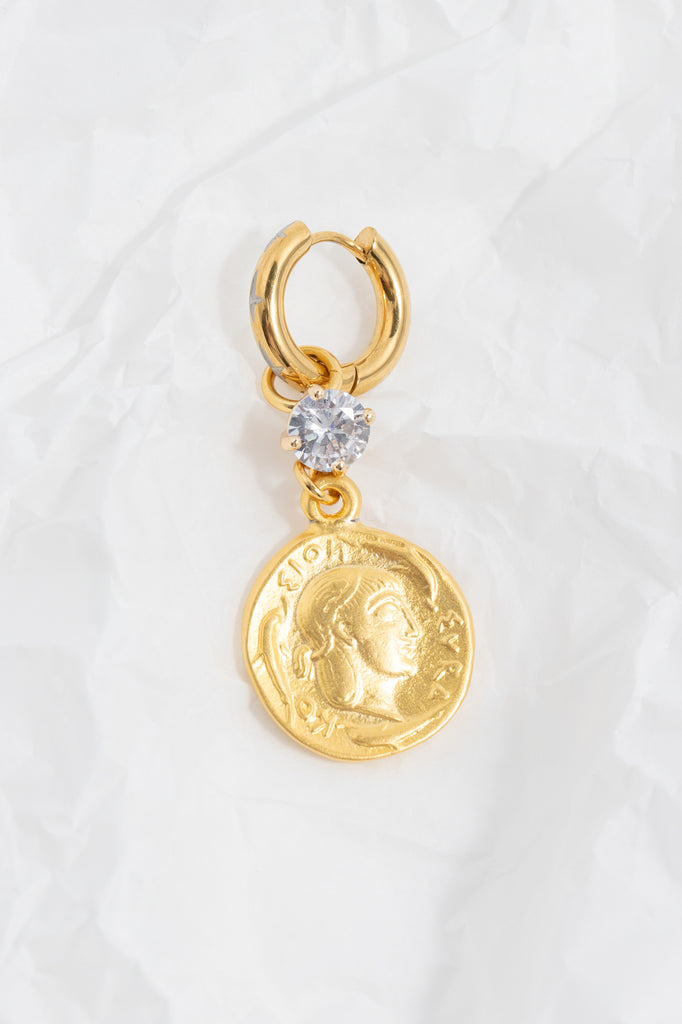 Trevi Coin Earring