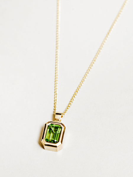 Penelope Necklace in Peridot