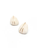 Mary Macgill Wire Wrapped Travintine Studs - shoparo